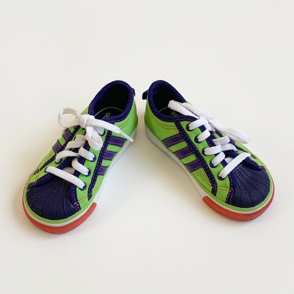 Adidas Kids 6K AdiFIT Superstar Green - Picture 5 of 10